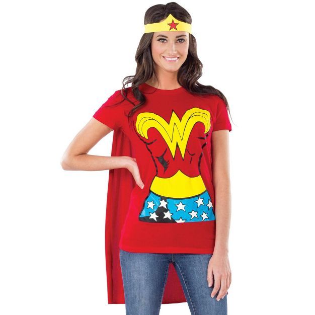 Rubies Wonder Woman T-Shirt Adult Costume Kit | Target