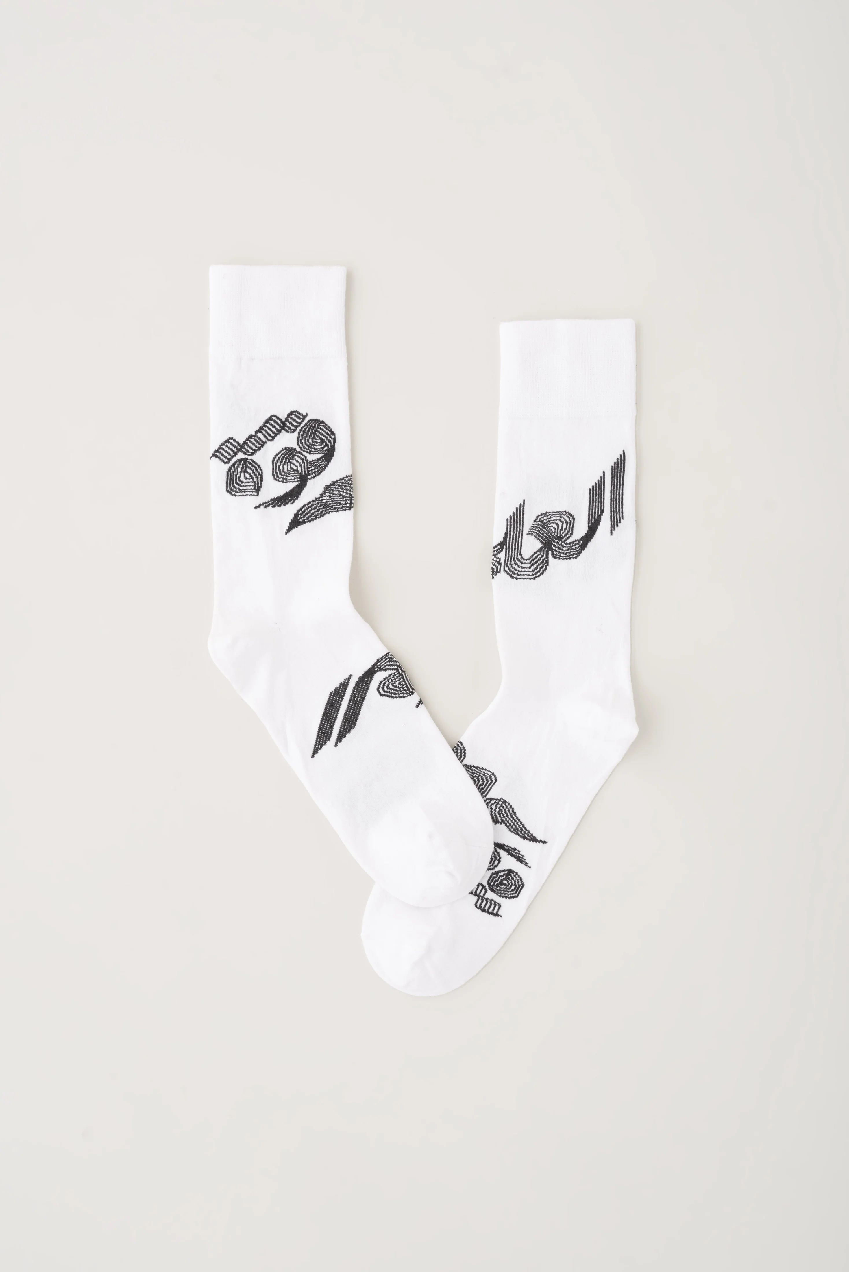 ABC's Graphic Dress Sock | Kotn | Kotn