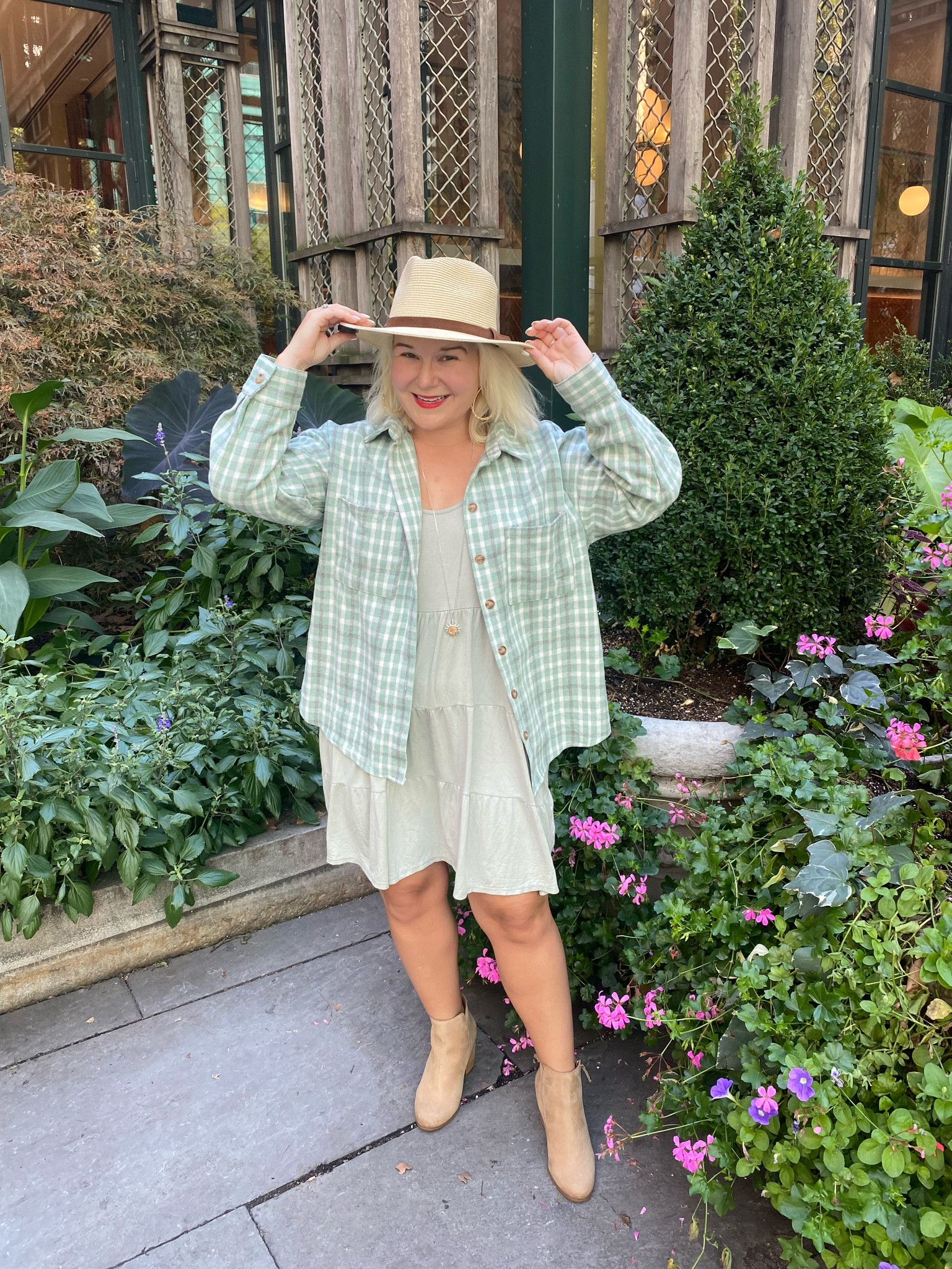 I love a good shacket and paired with a dress is a great way to style it. Fit is true to size. 

#LTKSale #LTKstyletip #LTKSeasonal