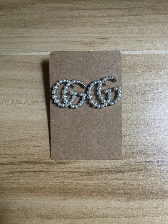 Luxury GG Inspired Stud Earrings | Etsy (US)