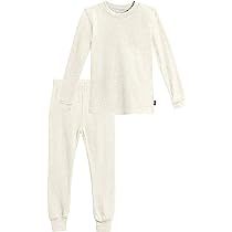 Boys Thermal Underwear Set Long John, Soft Breathable Cotton Base Layer - Made in USA | Amazon (US)