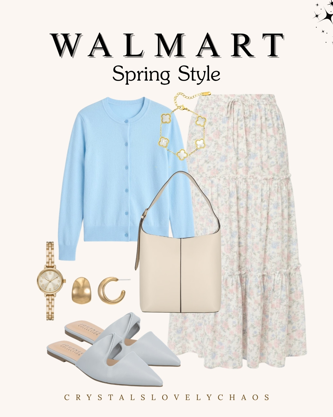 Soft blues + crisp whites = the prettiest combo for spring!
 

 #LTKgrwm #LTKootd #LTKmomlife
