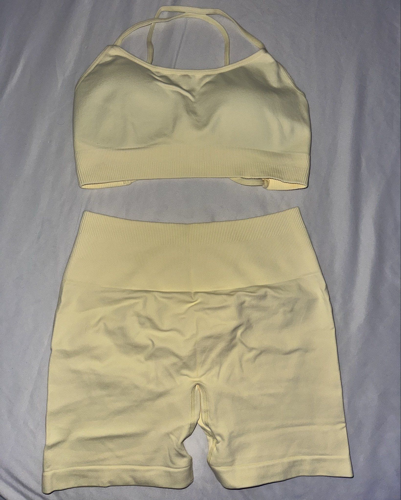 Summer workouts just hit different in this set! This buttery soft ribbed fit hugs in all the right places—wear it to the gym, errands, or lounging. Linked the pale yellow and the deep purple version! 

#LTKActive #LTKFindsUnder50 #LTKMidsize