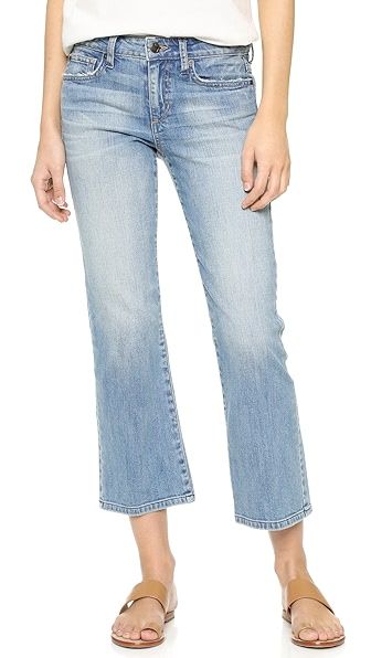 The Olivia Cropped Flare Jeans | Shopbop