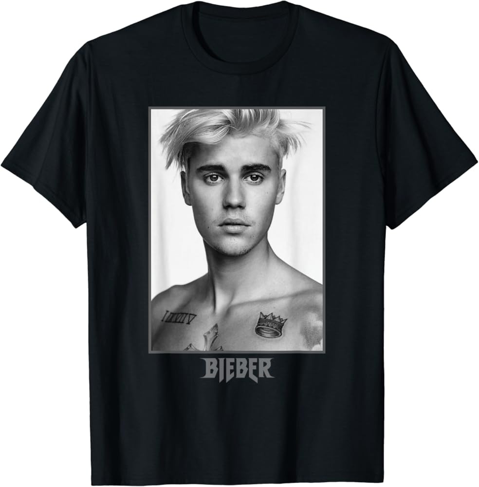 Justin Bieber Official Sorry Photo T-Shirt | Amazon (US)