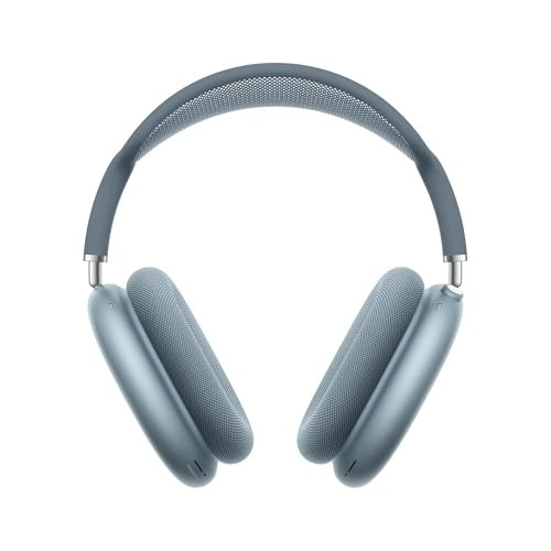 Apple AirPods Max Wireless Over-Ear Headphones, Pro-Level Active Noise Cancellation, Transparency Mode, Personalised Spatial Audio, USB-C Charging, Bluetooth Headphones for iPhone, Blue ​​​​​​​ | Amazon (UK)