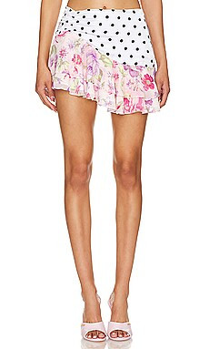 MAJORELLE Eva Mini Skirt in Multi from Revolve.com | Revolve Clothing (Global)