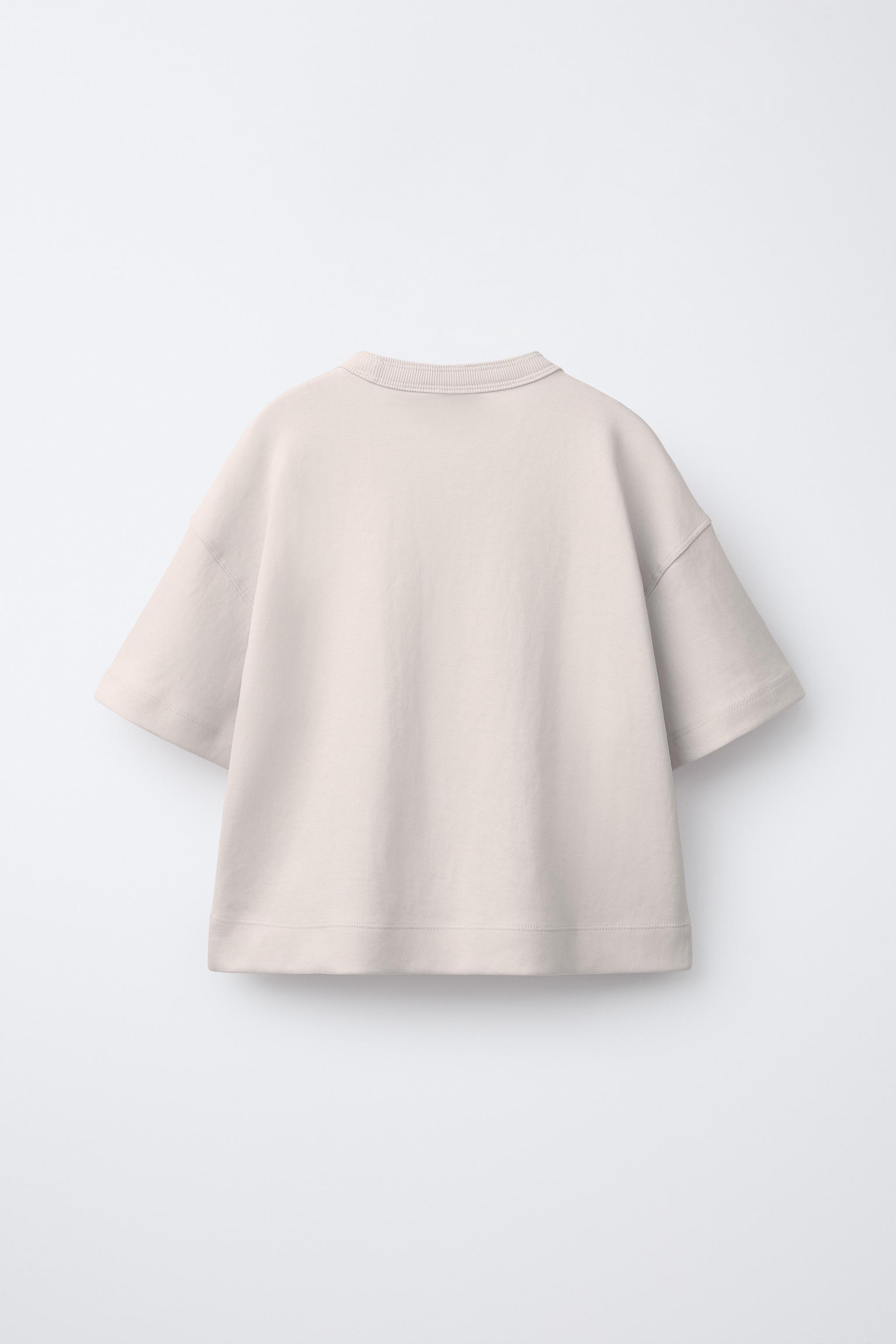 BASIC INTERLOCK T-SHIRT | Zara US