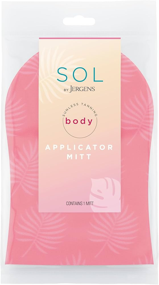 Jergens SOL Self Tanner Applicator Mitt, Flawless, Streak-free Tanning Blender Glove, Sunless Tan... | Amazon (US)