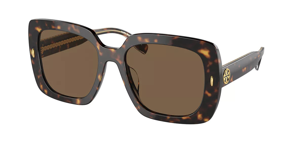 Tory Burch TY7193U 172873 Women’s Sunglasses Tortoiseshell Size 56 | SmartBuyGlasses Global