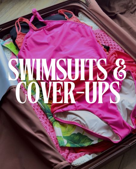 Swimsuits, sarongs and cover ups that I am taking to the beach 

#LTKTravel #LTKSwim #LTKStyleTip