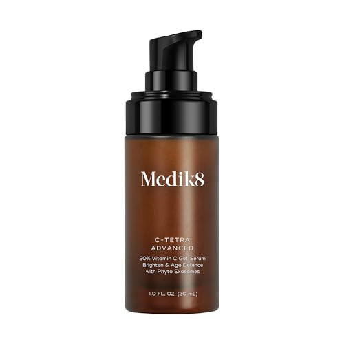 Medik8 C-Tetra Advanced Vitamin C Face Serum with Hyaluronic Acid | Lightweight Daily Facial Serum | Vegan 1.0 fl oz | Amazon (US)