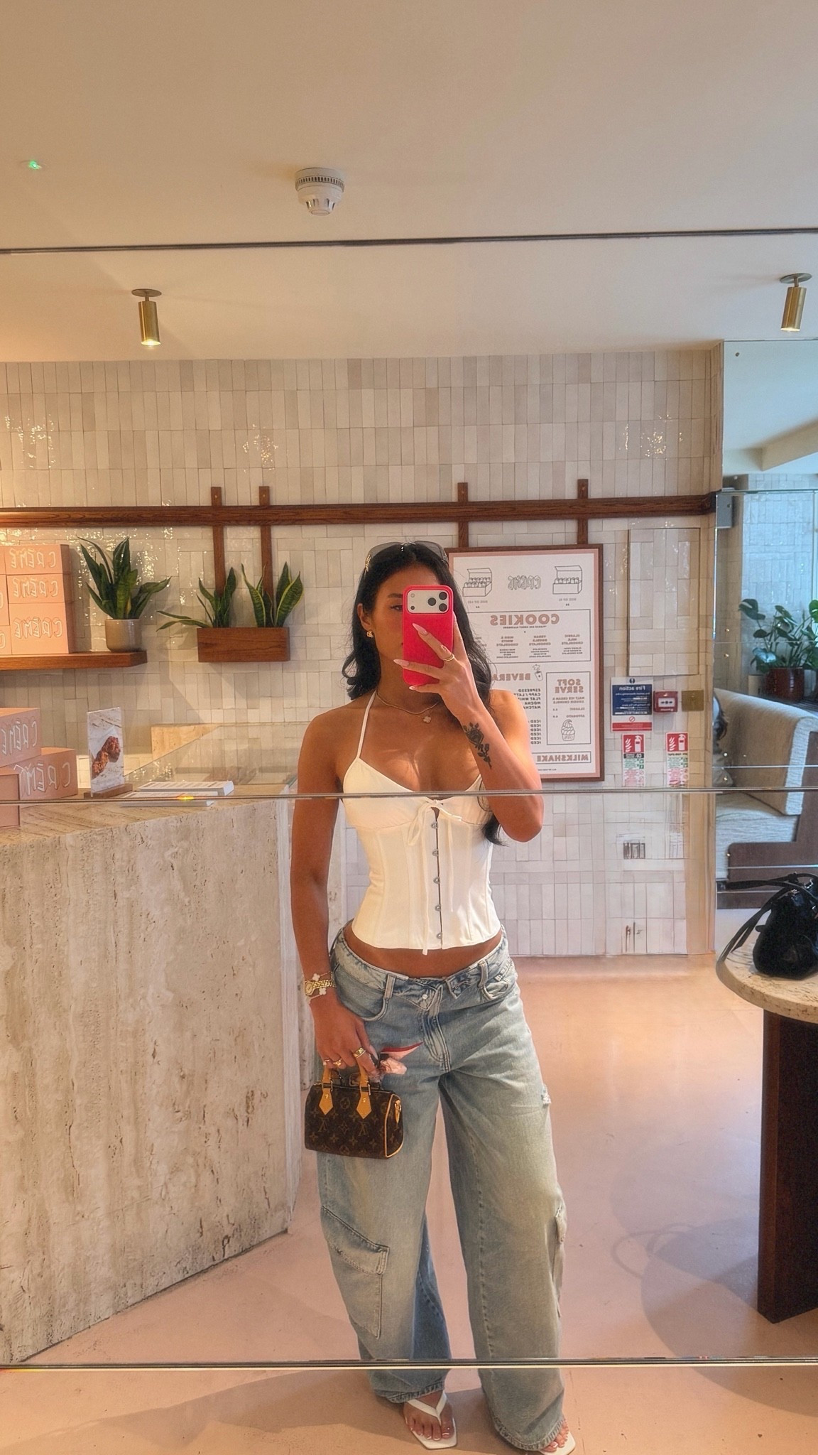 jeans are from zara but i linked similar 💗