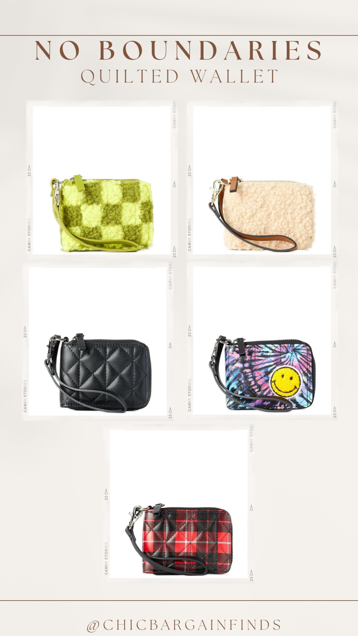No Boundaries Women's Quilted Wallet 

#LTKGiftGuide #LTKitbag #LTKFind