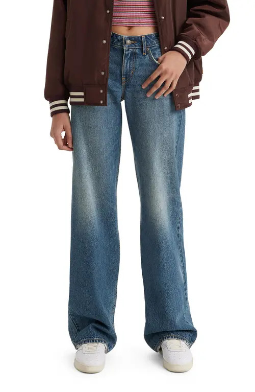 levi's Low Loose Wide Leg Jeans in Living The Good Life at Nordstrom, Size 27 X 32 | Nordstrom