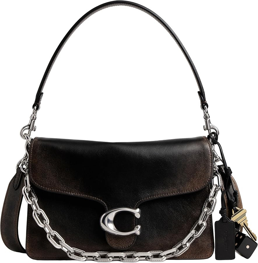 Coach Womens Chain Tabby Shoulder Bag | Amazon (US)