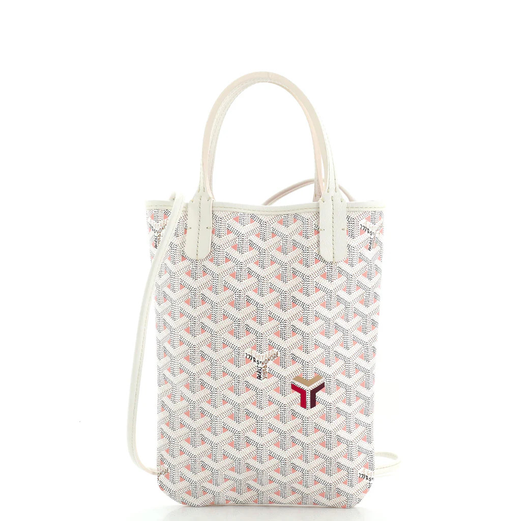 Poitiers Tote Claire Voie Coated Canvas Mini | Rebag