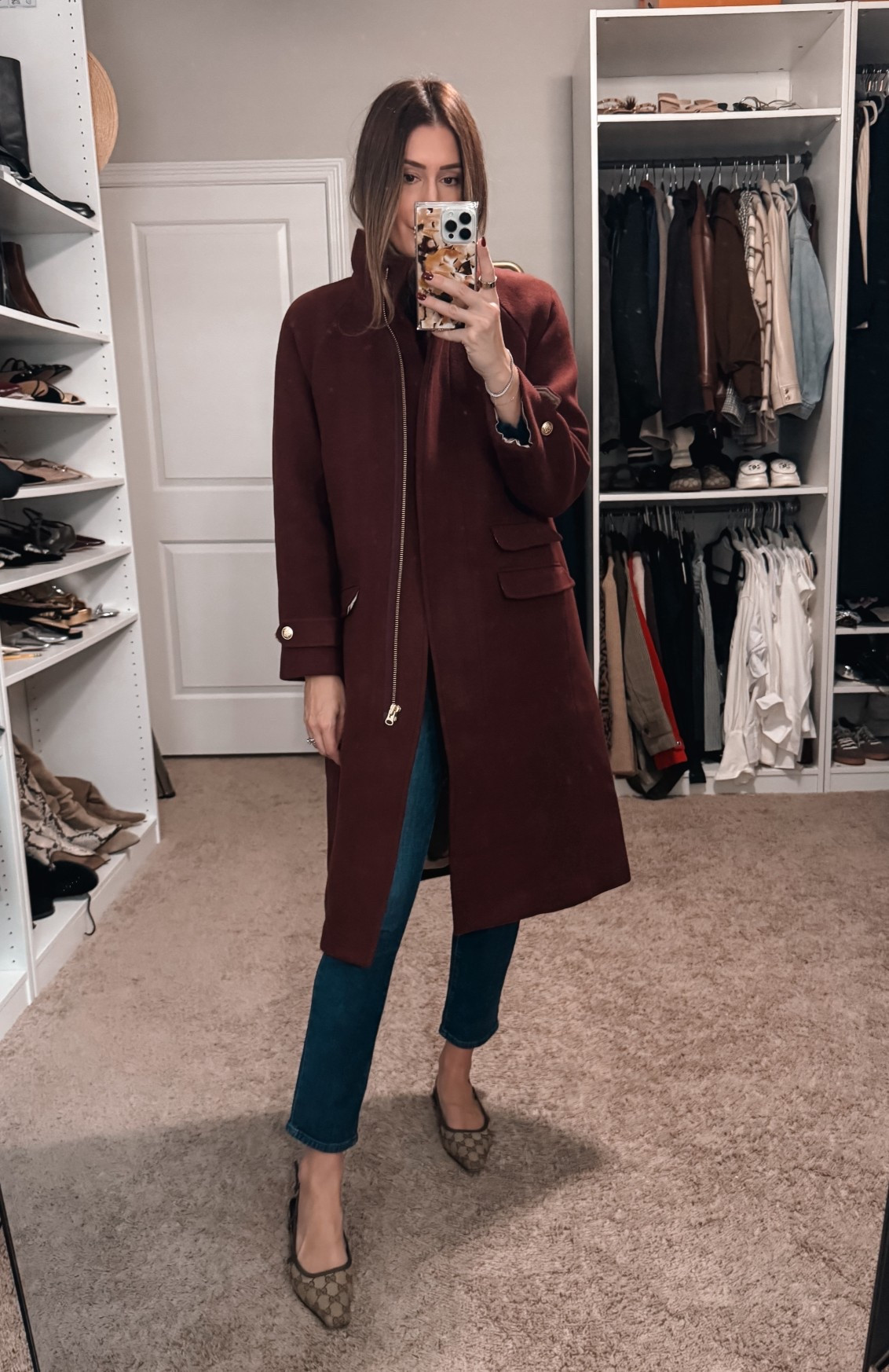 My coat is on sale 30% off! Must be logged into to your jcrew account for the discount to work. 

Wearing size 6

#LTKSeasonal #LTKSaleAlert