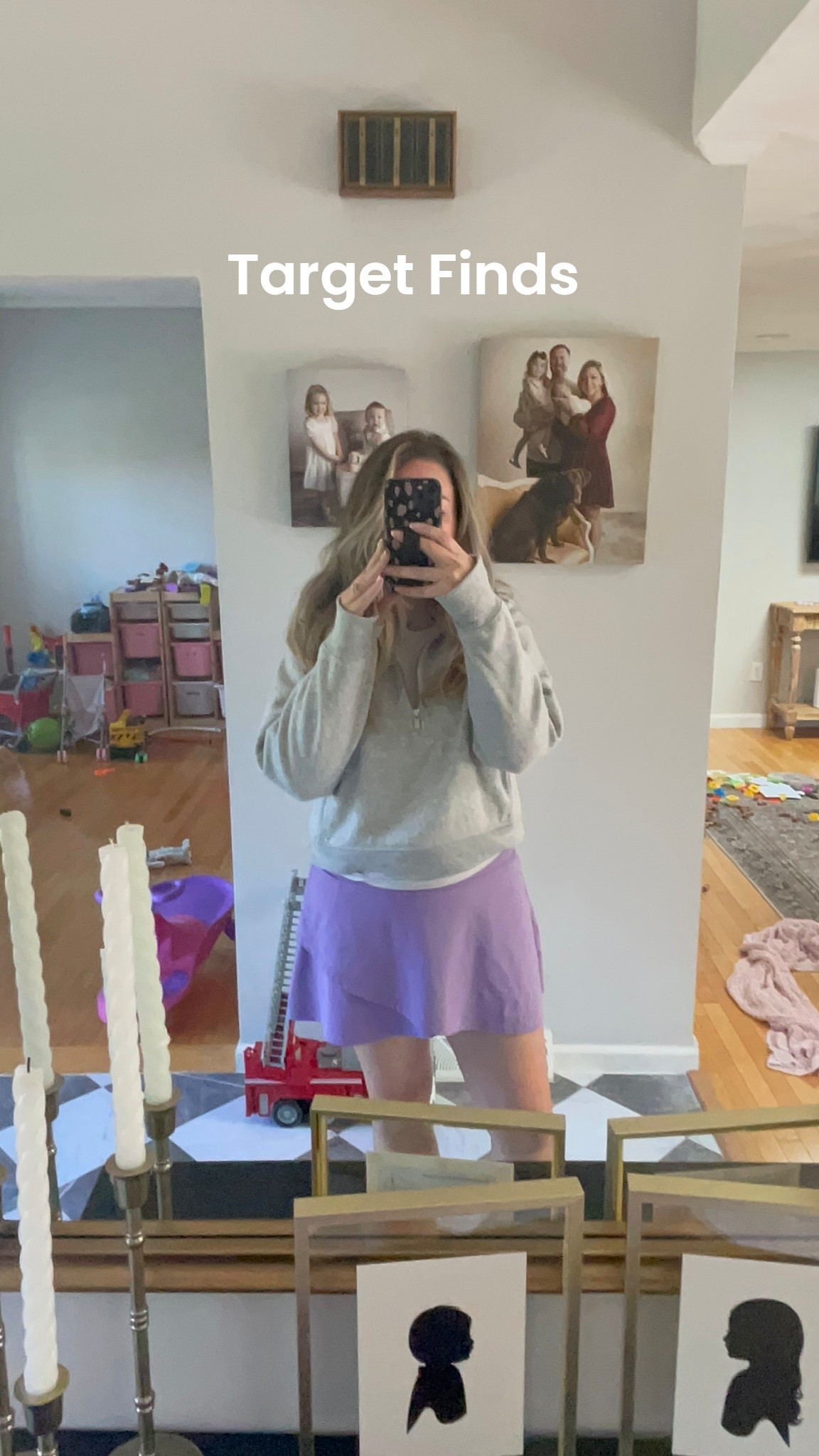 Grabbed a few skirts with built in shorts at Target for running around with the kids this Summer. Wearing a size medium 

#LTKActive