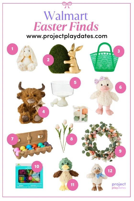 Not only are these finds CUTE, they’re also affordable! No one should be paying over $20 for a plush that the kids will probably throw aside or add to their growing collection of stuffies.

Did I mention, you’ll find Jellycat Dupes for under $10!!

https://www.projectplaydates.com/last-minute-easter-gifts-decor-from-walmart/
