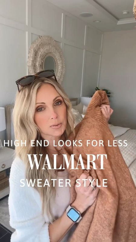 It's become almost a game to me now and I'm all in.. HIGH END LOOKS FOR LESS... Sweater Style from @walmart!  Dress them up or down and pair them with these suede lug boots!  Find the links in today's stories or on my LTK! 

#walmart #walmartfashion. @walmart #ad #walmartpartner

#LTKover40 #LTKstyletip #LTKfindsunder50