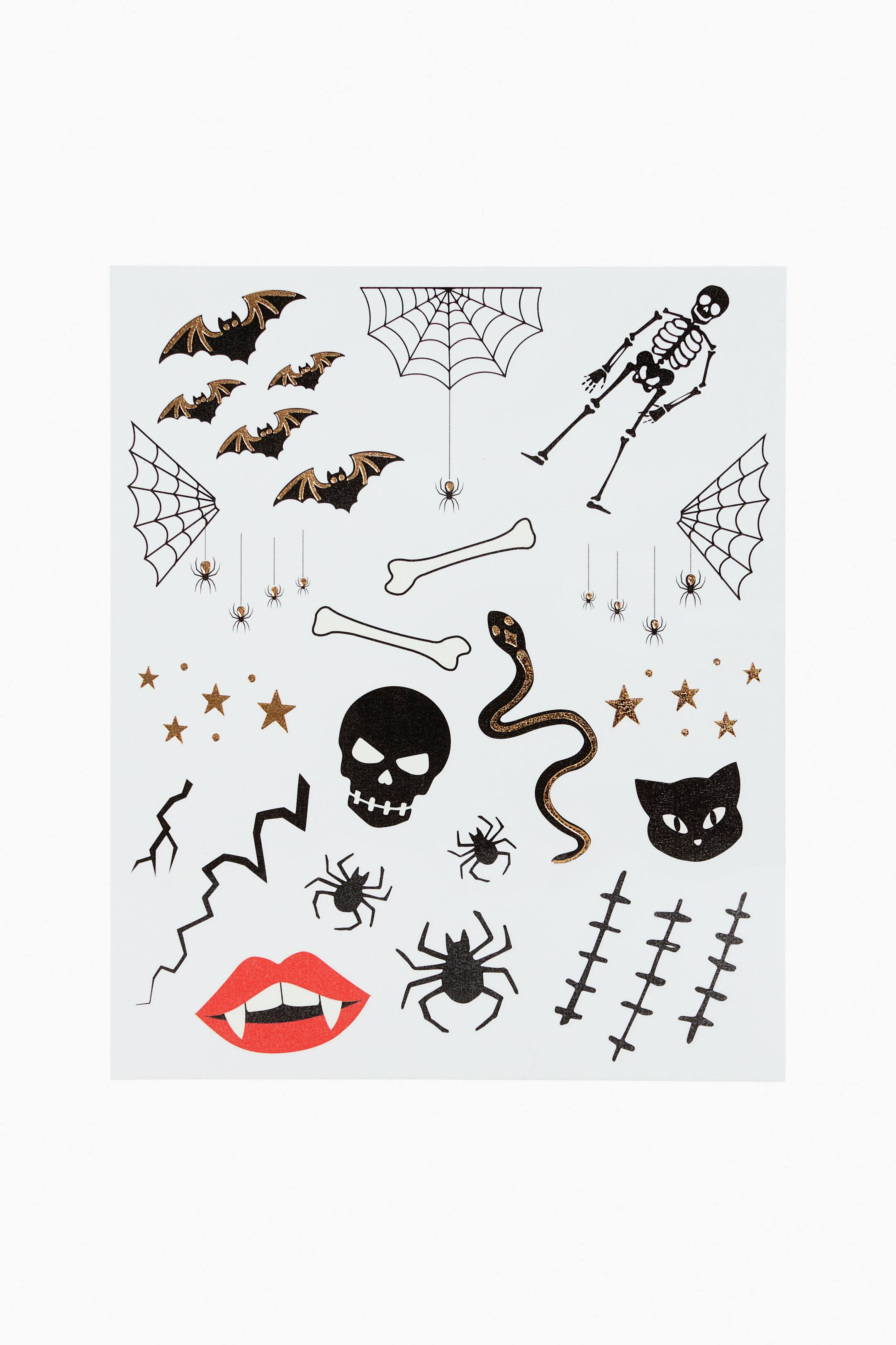 Gesichts- und Körpertattoos - Lila/Halloween - Beauty all | H&M AT | H&M (DE, AT, CH, NL, FI)