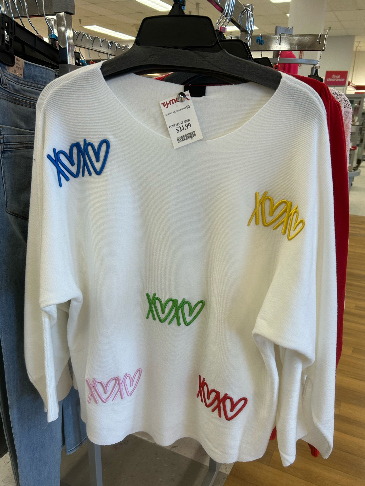 TJ Maxx Valentines Day Sweatshirt 

#valentinesday 

#LTKFindsUnder50 #LTKSeasonal #LTKSaleAlert