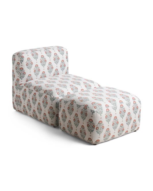 2pc Outdoor Upholstery Chair And Ottoman Set | Furniture & Lighting | Marshalls | Marshalls