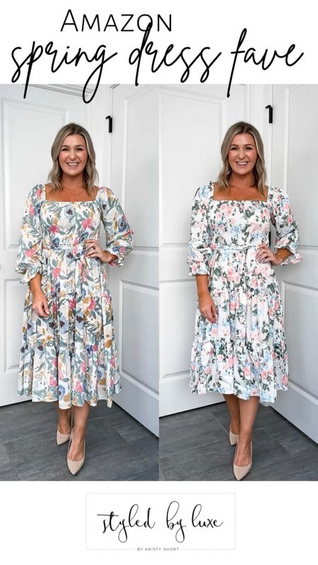 Amazon Spring dresses that are perfect for any occasion you have coming up this spring. Maybe Easter? A baby shower/bridal shower or even a wedding.

#LTKunder50 #LTKstyletip #LTKSeasonal