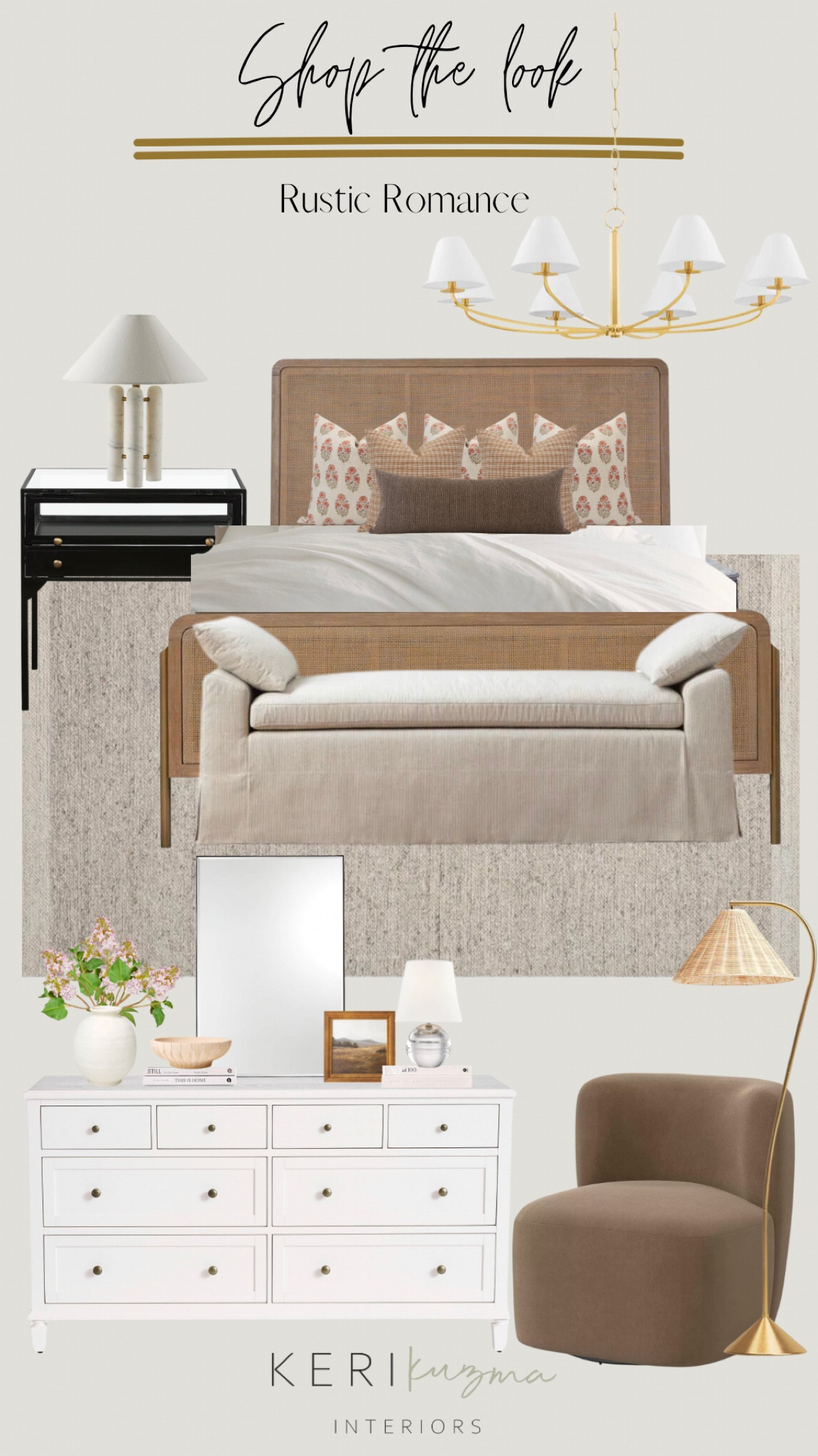 Bedroom mood board, bedroom design, rustic bedroom, cozy bedroom, modern bedroom, studio McGee, McGee and co, target finds, Wayfair finds, bedroom furniture 

#LTKsalealert #LTKhome #LTKSpringSale
