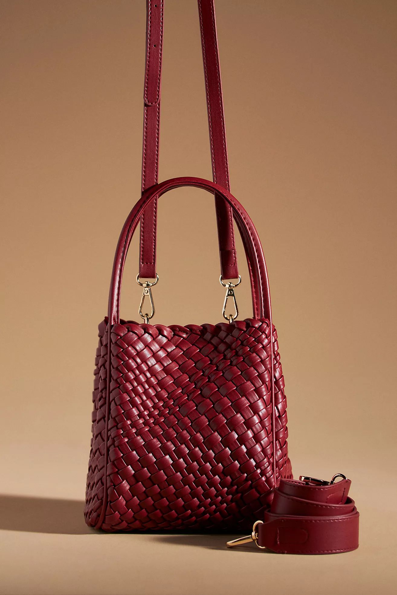 The Woven Mini Hollace Tote | Anthropologie (US)