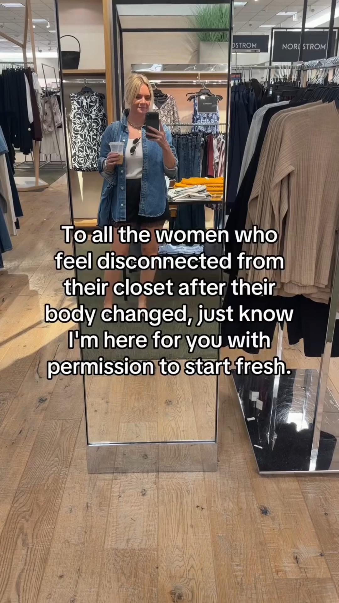 We see this every single day with our clients. Your body changed—whether it’s 10 pounds, hormones, aging, life—and suddenly your closet doesn’t feel like home anymore.

Nothing fits the way it used to. The jeans don’t sit right. You feel frumpy in clothes you once loved. Getting dressed stops being fun and starts being frustrating.

And here’s what we know as personal stylists who are also women over 40: you don’t have to keep dressing the body you used to have.

If your closet feels disconnected from the body you have today, here’s where we’d start:

1. Stop using fit as a judgment.
If something no longer fits comfortably, that’s information—not a reason to be hard on yourself.

2. Edit what isn’t serving you now.
Move out the pieces that don’t fit, don’t flatter or consistently make you feel bad when you put them on.

3. Pay attention to what DOES feel good.
Notice the silhouettes, rises, lengths and proportions you reach for now—not the ones you loved five or ten years ago.

4. Identify the actual gaps.
Before you start shopping, figure out what’s missing from the wardrobe you need for your life today.

5. Rebuild intentionally.
You don’t need an entirely new closet overnight. Start with a few pieces that fit beautifully, work together and make getting dressed easier.

Your closet should celebrate who you are in this season of your life—not constantly remind you of who you used to be.

We help our clients through this process all the time, and one of our favorite things to hear afterward is: “I forgot what it felt like to love getting dressed.”

You deserve that feeling back. ✨

Save this for the next time your closet feels like it belongs to a past version of you—and follow for more practical styling advice that meets you where you are.