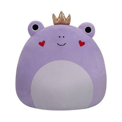 Squishmallows 16" Francine Purple Frog with Heart Cheeks Large Plush | Target