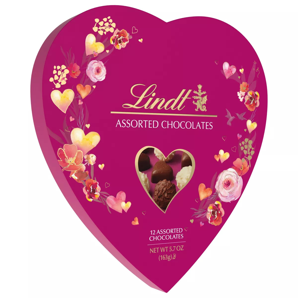Lindt Valentine's Classic Heart - 5.7oz | Target