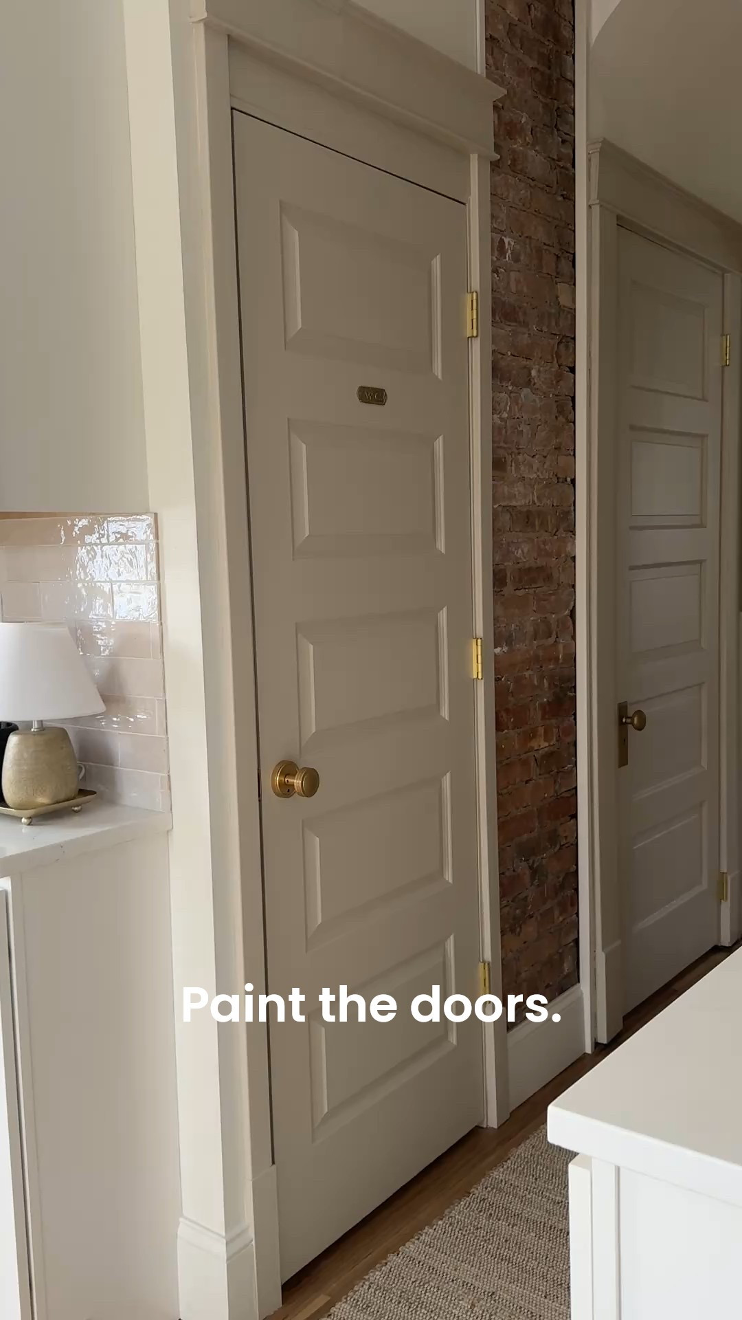 Absolutely obsessed with this paint color 😍 SW Accessible beige! 

#LTKHome