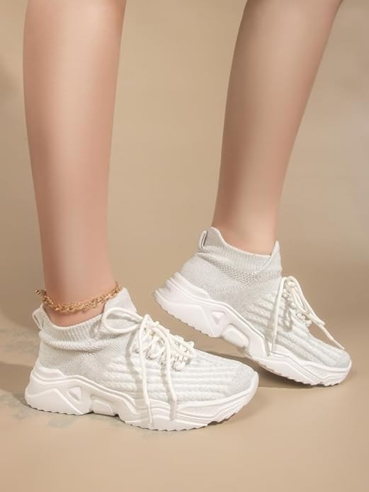 Womens Ladies Walking Shoes Slip on Sports Sneakers Fashion Lightweight Breathable Tennis Shoes | Amazon (US)