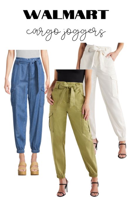 These are the cutest cargo joggers! New at Walmart! 

#LTKstyletip #LTKSeasonal #LTKfindsunder50