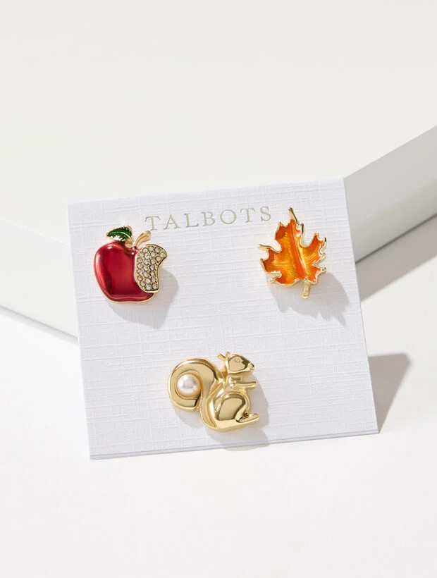 Fall Feels Pin Set | Talbots