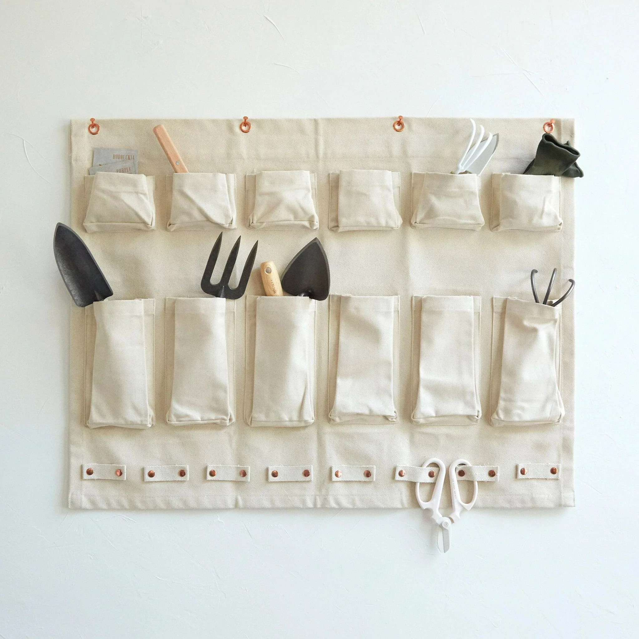 Canvas Utility Wall Organizer | Roan Iris