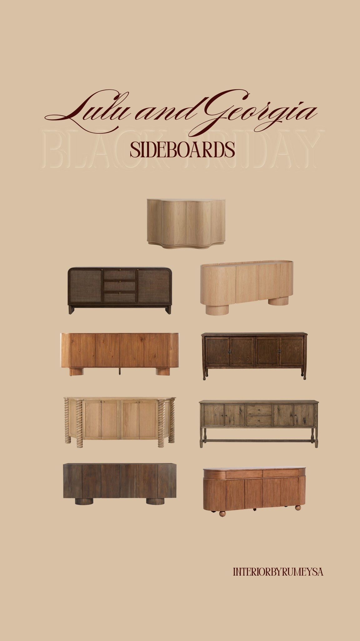 Lulu and Georgia is currently having a 30% off black Friday sale and these are some of my favorite sideboards! 





#LTKSaleAlert #LTKHome