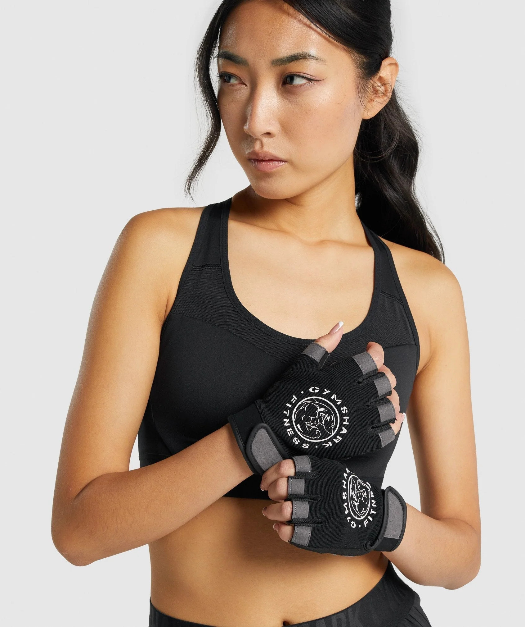 Gymshark Legacy Lifting Gloves - Black | Gymshark US
