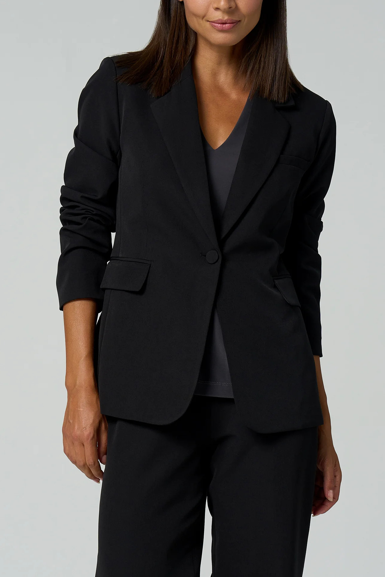 Classic Notch Blazer | Franne Golde