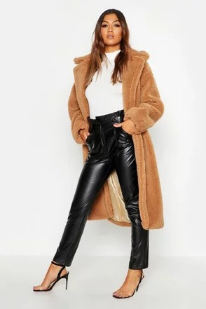 Oversized Teddy Faux Fur Coat | Boohoo.com (US & CA)