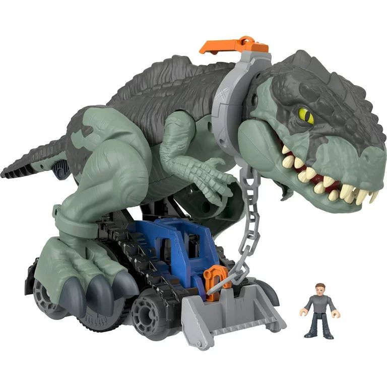 Imaginext Jurassic World Dominion Giga Dinosaur Toy with Lights & Sounds, Mega Stomp & Rumble - W... | Walmart (US)