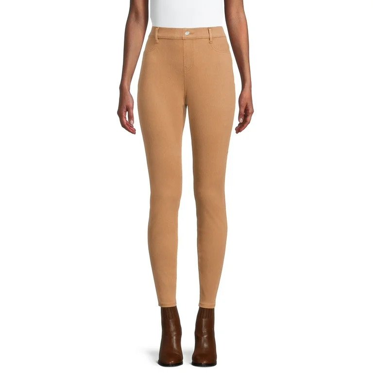 Time and Tru Women's High Rise Jeggings - Walmart.com | Walmart (US)