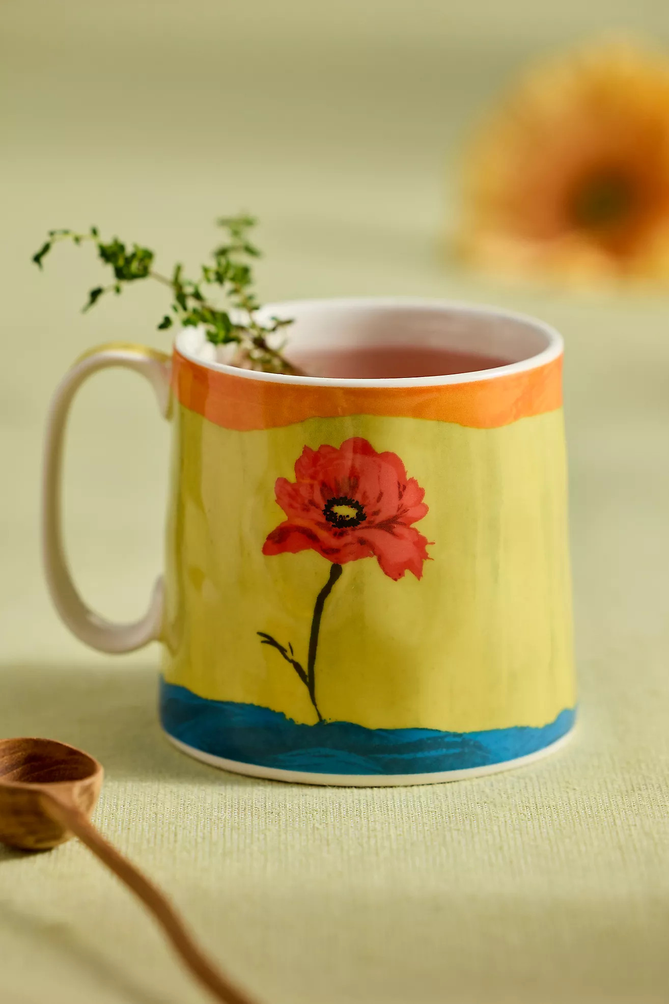 Superbloom Stoneware Mug | Anthropologie (US)