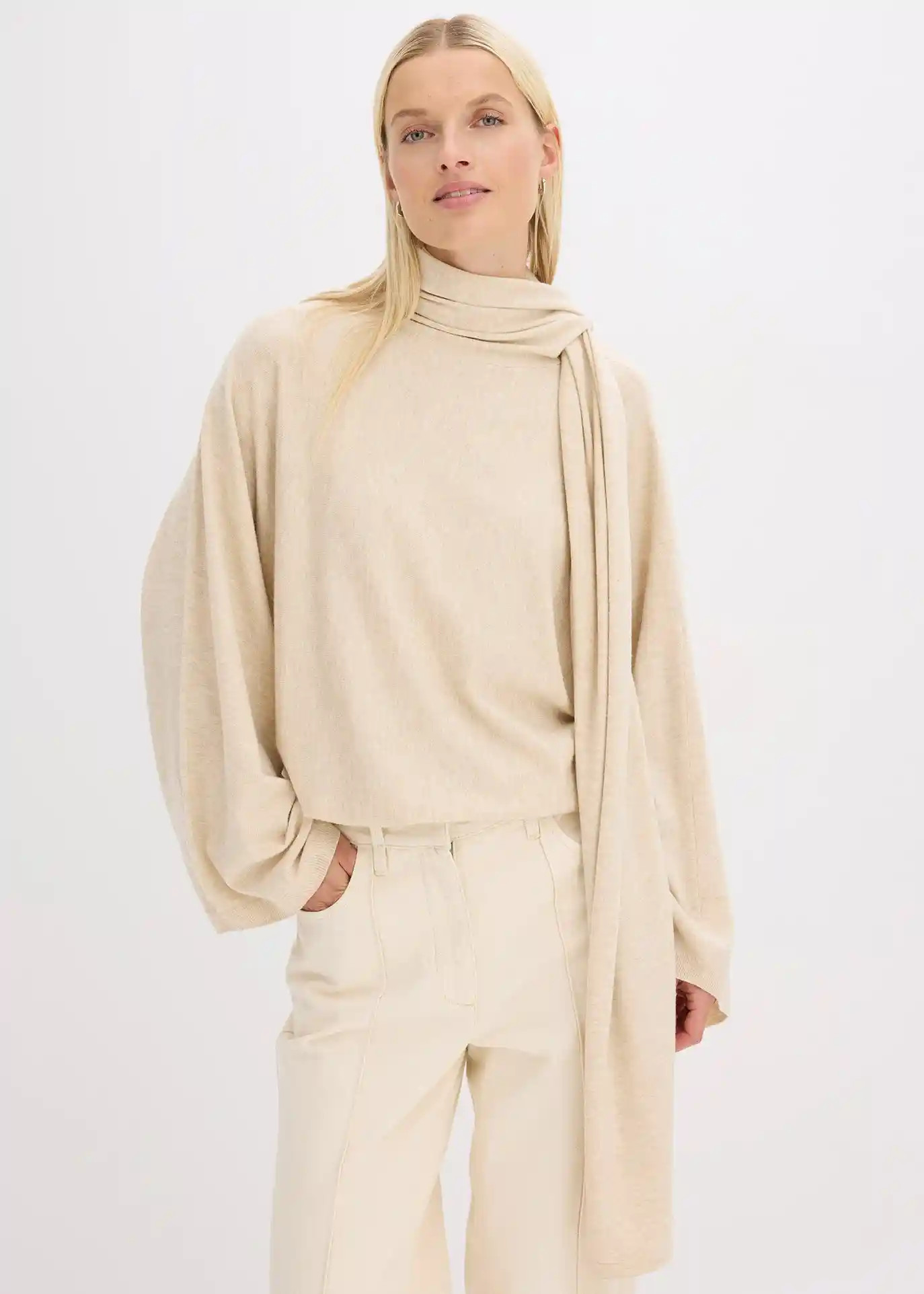 Pull en fine maille de viscose mélangée | Bonprix FR