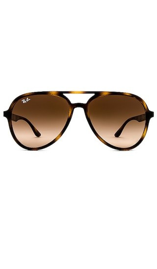 Ray-Ban Aviator in Brown. | Revolve Clothing (Global)