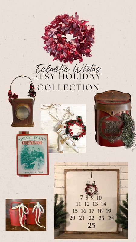 Eclectic Whites | Etsy Holiday Collection

#LTKhome #LTKHoliday #LTKSeasonal