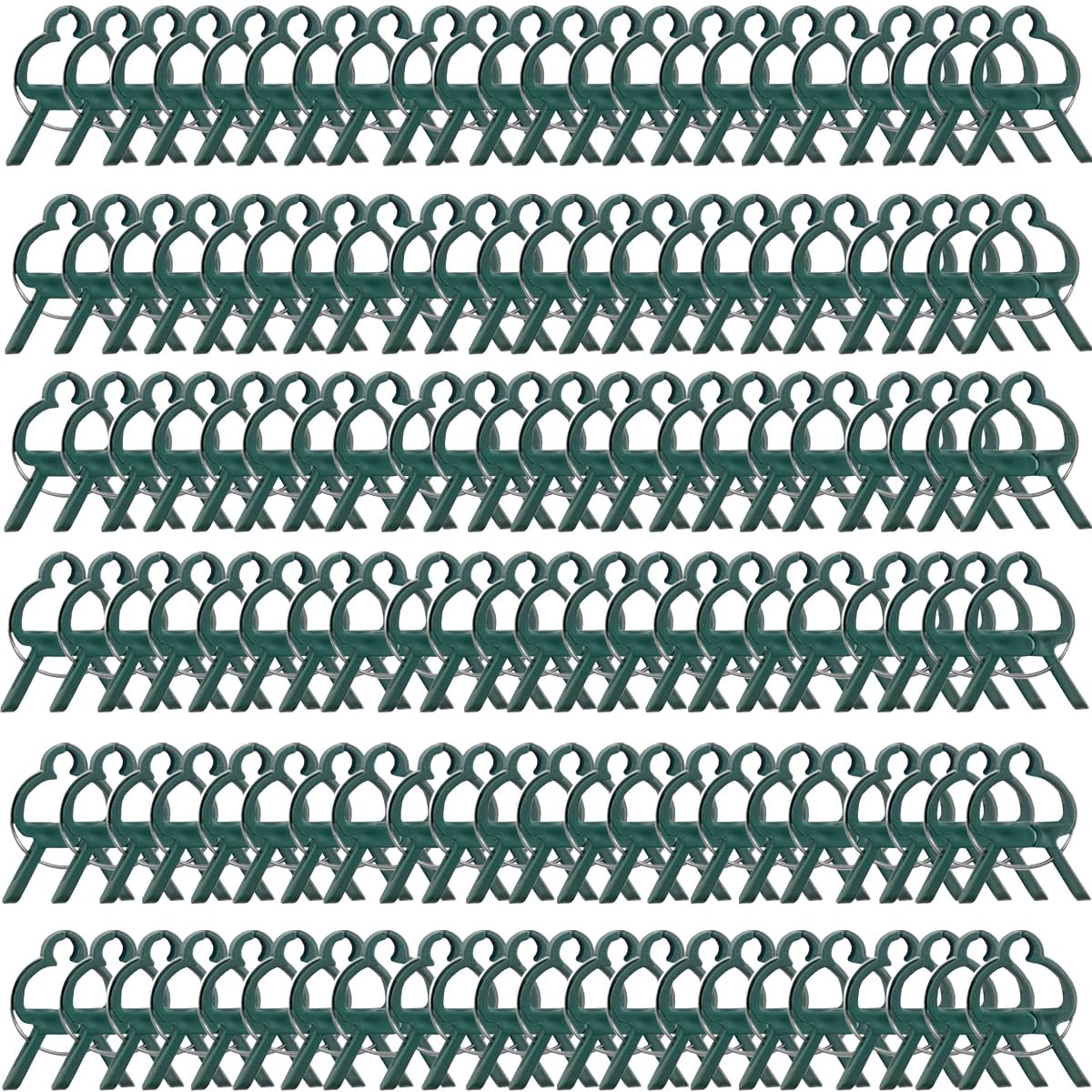 GXXMEI 100PCS Plant Clips Garden Clips for Tomato Cage, Tomatoes Clips Plant Support Clips for Ba... | Amazon (US)